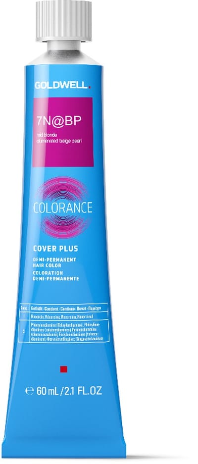 Goldwell - Colorance - Cover Plus Elumenated Naturals - 7N@BP Blond Moyen Reflecting Opal - 60 ml