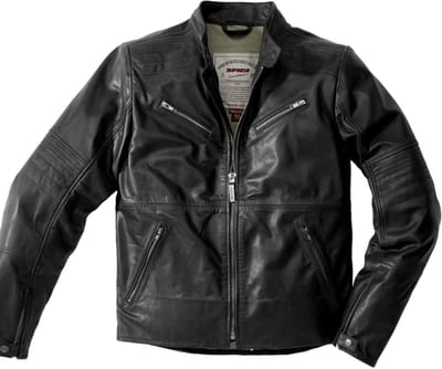 SPIDI GARAGE BLACK JACKET 50 - Maat - Jas