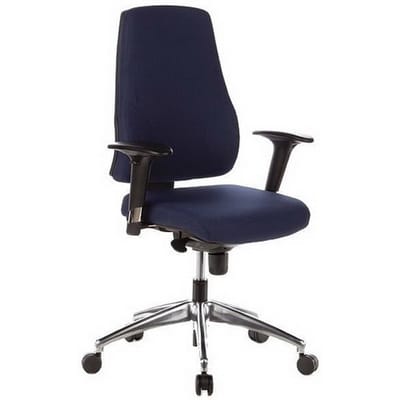 hjh office Pro-Tec200 - Bureaustoel - Stof - Donkerblauw