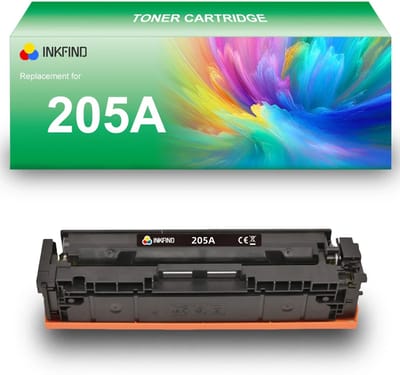 INKFIND 205A (CF530A) Zwart tonercartridge compatibel met HP 205A (CF530A) Zwart - 1-pack Zwart