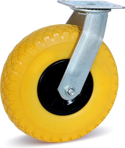 Zwenkwiel Anti-lekband - Plastic velg - 260mm - 75kg