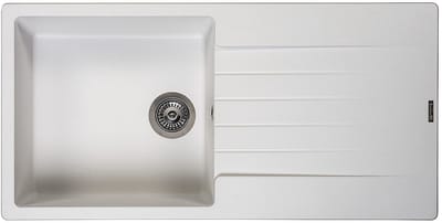 Reginox Harlem 10 spoelbak 100x50cm Pure White
