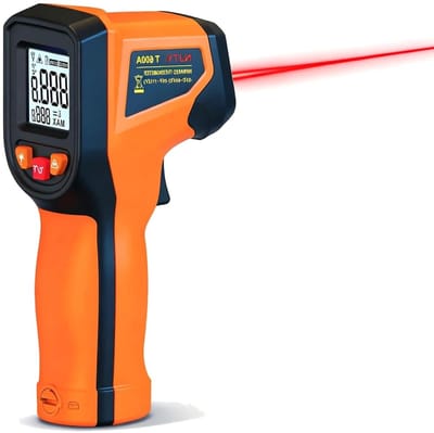 Digitale Infrarood Thermometer voor Koken - Contactloze Temperatuurmeting van Voedsel - Bereik -50 tot 600℃