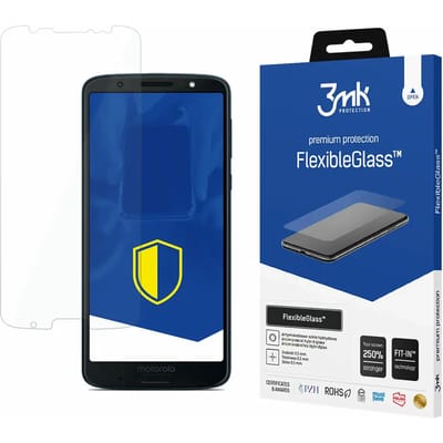 Hybride glas 3MK Motorola Moto G6 Plus - FlexibeGlass™