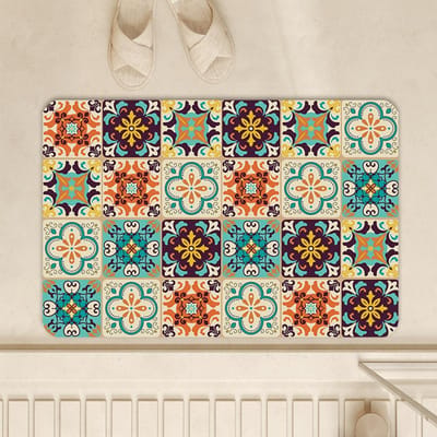 Frans Crème Wind Diatomeeënaarde Mat Toiletdeur Absorberende Sneldrogende Mat Huishoudelijke Antislipmat 40 * 60cm