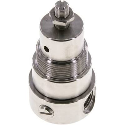 Drukregelaar G1/4'' 350l/min 0.2-3.0bar/3-44psi Roestvrij staal
