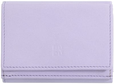 DuDu Honduras Portemonnee Leder 10 cm - Jongens - Horizontaal - provence lilac