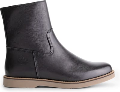 Travelin' Castres - Dames leren laars - 100% leer - Enkellaars - Zwart