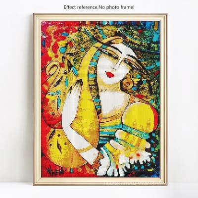 Diamant peinture pleine ronde arrivée filles diamant mosaïque vente dame diamant broderie 20X30 black