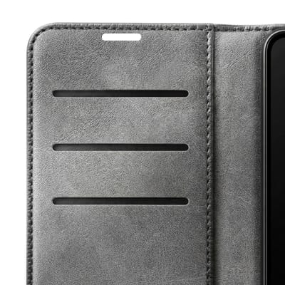 Zanae, Hoesje Geschikt Voor iPhone 17e Columbia met Standaard, Grijs