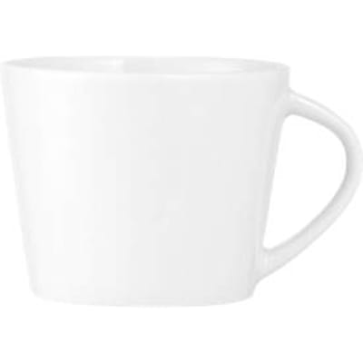Koffiemok Caterado ISTA, inhoud 180 ml, Ø 80 x H 65 mm, porselein, wit, 6 st.