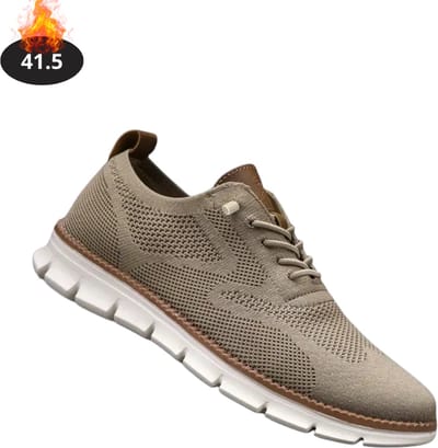 Livano Schoenen Heren - Sneakers - Comfortabel - Casual - Volwassen - Khaki - Maat 41.5