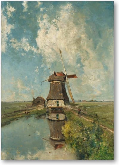In de maand juli - A1 Poster Staand - 59x84cm - Paul Joseph Constantin Gabriël - Meesterwerken