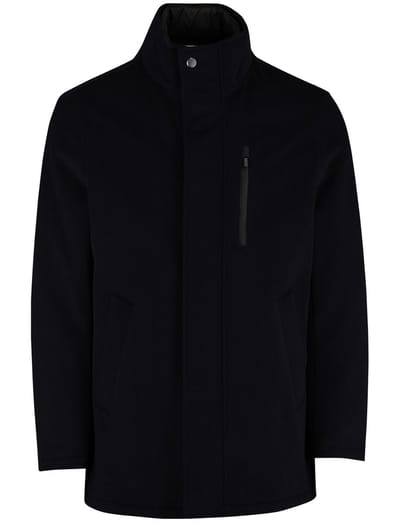 Bugatti winterjas donkerblauw