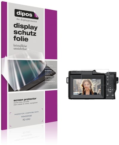 dipos – 4x Beschermfolie geschikt voor novzzovaz R2-UK2 | Krasbestendige & heldere Screenprotector Ultra-Thin