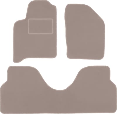 Beige veloursmatten voor: Renault Scenic I minivan (1996-2003)