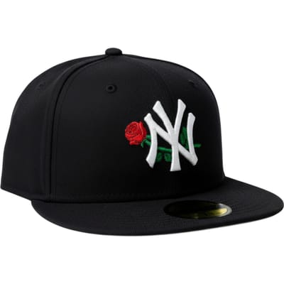 New Era MLB New York Yankees Rose 59fifty Fitted Pet Blauw