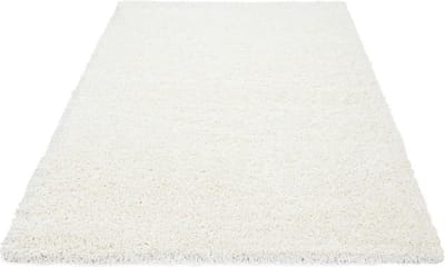 Hoogpolig vloerkleed Life - creme - 80x150 cm