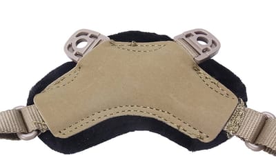 Dailygoods- Helmaccessoires X-Nape vering - Verstelbare riem - Gewatteerde kinbeschermer - Luchtdoorlatend - Duurzaam nylon - Geschikt voor MICH helm - Helmsysteem