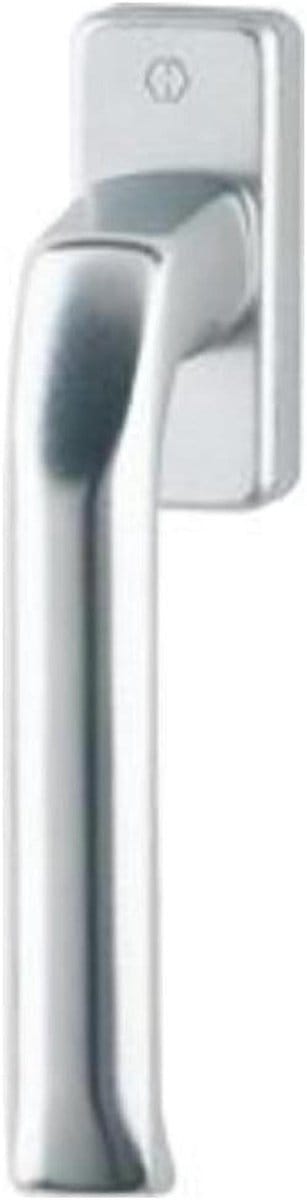 Raamgreep - Vensterhandgreep - Raamonderhoud - Verstelbare sluitnokken - 75 mm pen - Aluminium