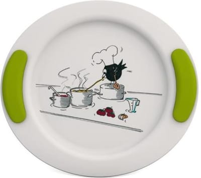 Kinderbord Vogel - Groen