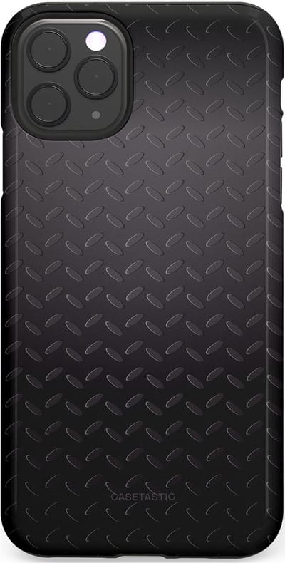 Casetastic Hoesje Geschikt voor Apple iPhone 11 Pro Max - Stijlvolle Beschermende Duo-layer Case - Geometaal