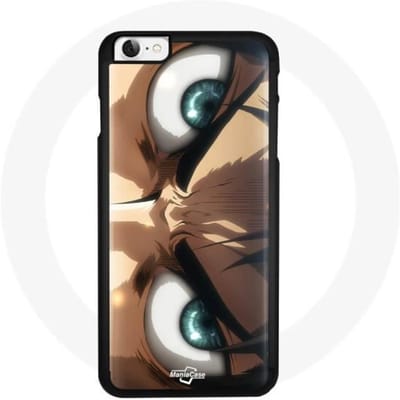 Coque Maniacase pour Iphone SE Eren Attaque Des Titans zwart