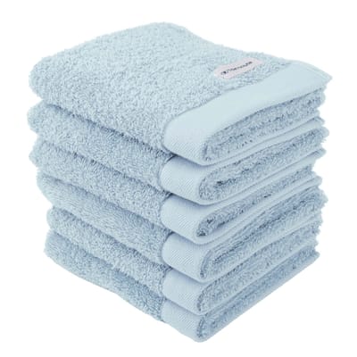 Tom Tailor Gastendoekje Color Bath Guest Towel Een maat, 30x50 Set van 6