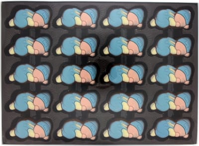 Ickx Chocolade babies melkchocolade-blauw - Doos 735 gram