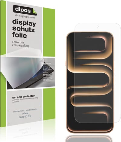 dipos – 4x Matte Beschermfolie geschikt voor Infinix Note 60 Pro | Krasbestendige & antireflecterende Screenprotector Ultra-Thin