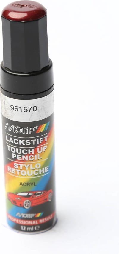 Motip 951570 - Auto lakstift - Rood Metallic - 12 ml