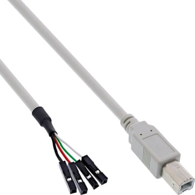 InLine 0.4m 4-pin/USB 2.0