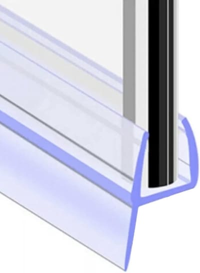 Doucheafdichting van 2 Meter, Rubber 6/8/10 mm Dikte, Weerbestendige Strip voor Deuren en Ramen