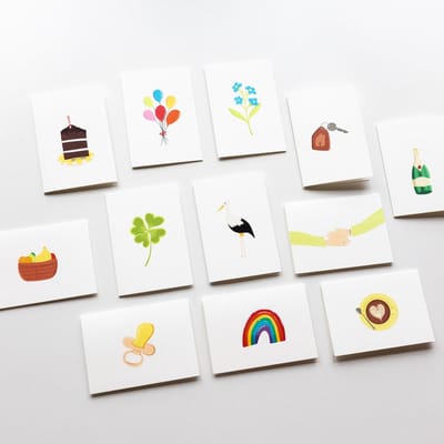 WeLikeToLove Kaarten - Wenskaarten - Kaartjes - Kaartenset - Postkaarten - Versturen - Set - A6