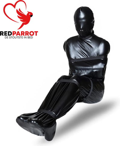 Volledige lichaam bodybag - BDSM Bondage - Dwangbuis - Riemen - Extreme BDSM - Tot 195CM
