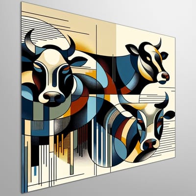 Kunstprint | Wanddecoratie | Dibond | 20 × 20 cm