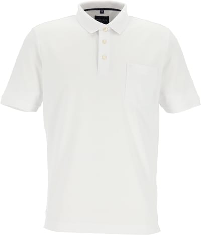 MARVELIS modern fit poloshirt - quick dry - wit