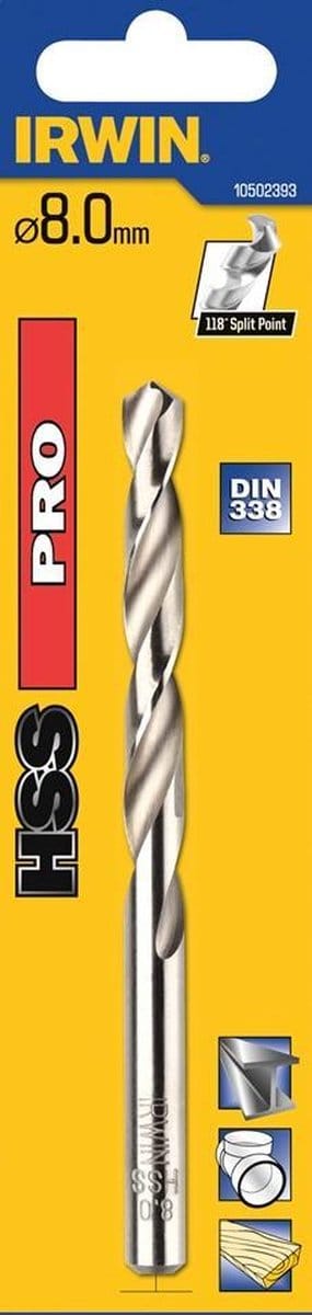 Irwin HSS Pro Metaalboor - 10 mm