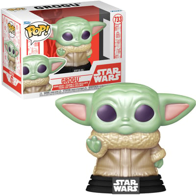 Pop Star Wars: Holiday - Mandalorian - Grogu Funko Pop #733