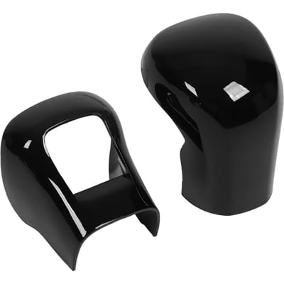 Pookknop Cover Kit Glanzend Zwart Schakelhendel Kop Decal Sticker voor Corolla Cross black