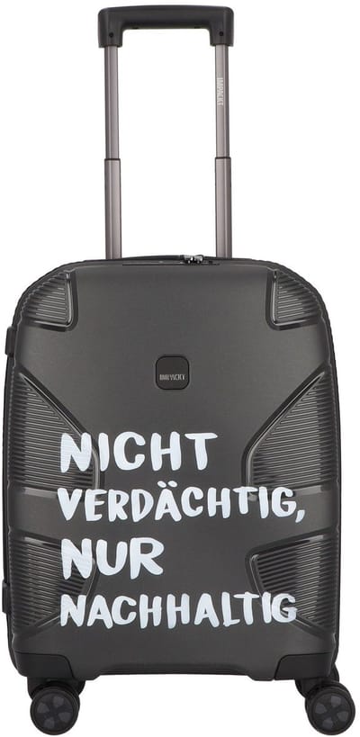 IMPACKT IP1 4 wielen Cabinewagen 55 cm - Harde bagage - TSA slot - black