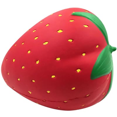 Super Groot Fruit Reusachtige Squishy Langzaam Rijzend Sinaasappel Watermeloen Aardbei Perzik Jumbo Zacht Kawaii Squishies Decompressie Speelgoed aardbei