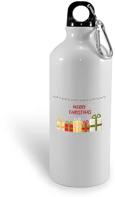 Hacebo® - Kerstmerry christmas waterfles - Kerstmis - Kerst beker - winter - kerst - christmas - kerst cadeau - water fles - 400ML