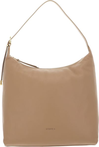COCCINELLE Leren Schoudertas Coccinelle Gleen Handbag Fresh Beige