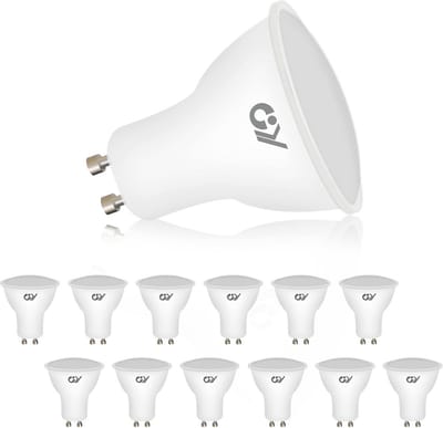 LED GU10 Lampen 8W Niet-Dimbaar - 800 Lumen, Energiezuinig en Langdurig - 12 Stuks