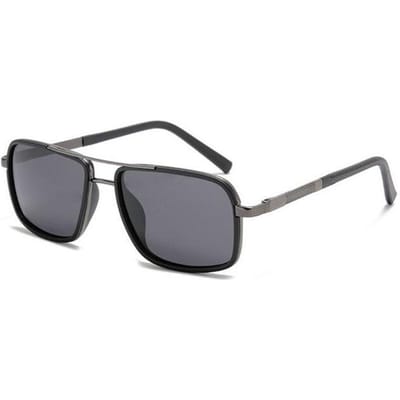 0 -0.5 -0.75 -1.0 Tot -6.0 Grijs/Theekleurig Glas Op sterkte Zonnebril Mannen Bijziendheid Vrouwen Bril Vierkant Punk Zonnebrillen 0 gray
