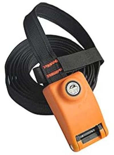 Versterkte Diefstalband met Staalkabel en Slot voor Surfboards en Fietsen