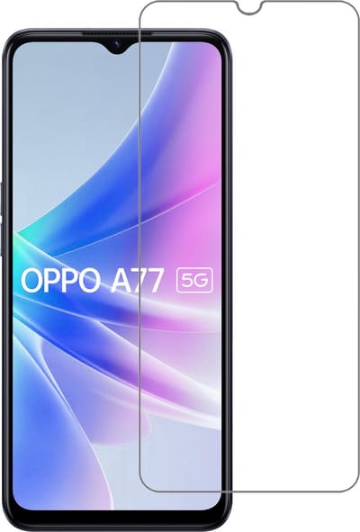Screenprotector - Geschikt voor OPPO A77 - Extra Sterk - Beschermglas - Gehard Glas - Tempered Glass - Screen Protector