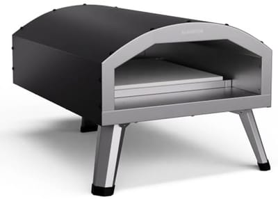 Elektrische Pizzaoven 30,5 cm - Dubbel verwarmingselement, 500°C, met thermometer