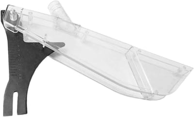 Zaagblad Beschermkap - Veiligheidskap Zaag - Houtbewerking Veilig - Effectieve Spatblokkering - 43 x 22 x 3 cm - Transparant